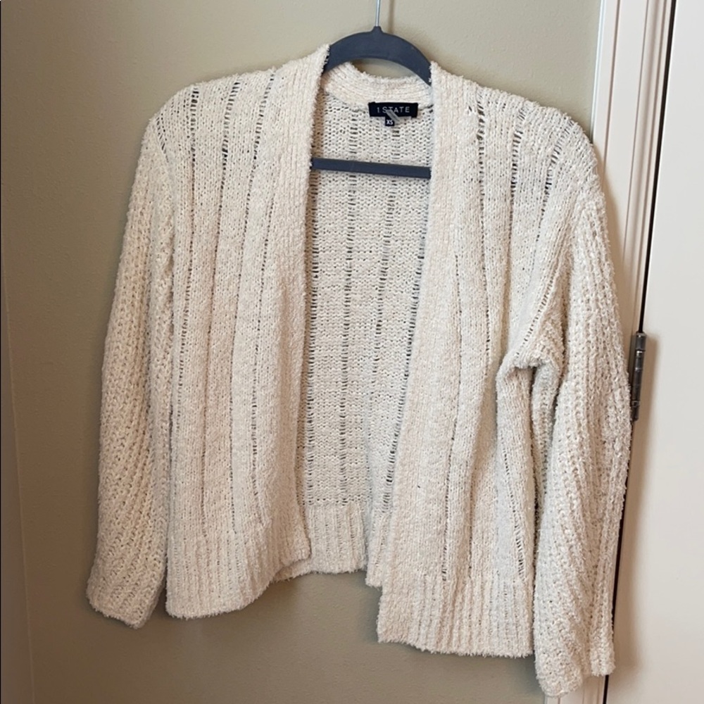 Cream cardigan